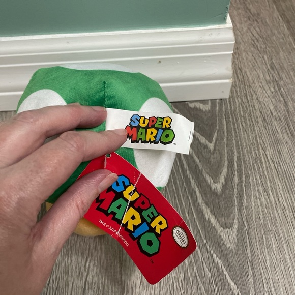 Nintendo Super Mario Green 1-Up Mushroom Plush 5 Inch - Picture 4 of 4